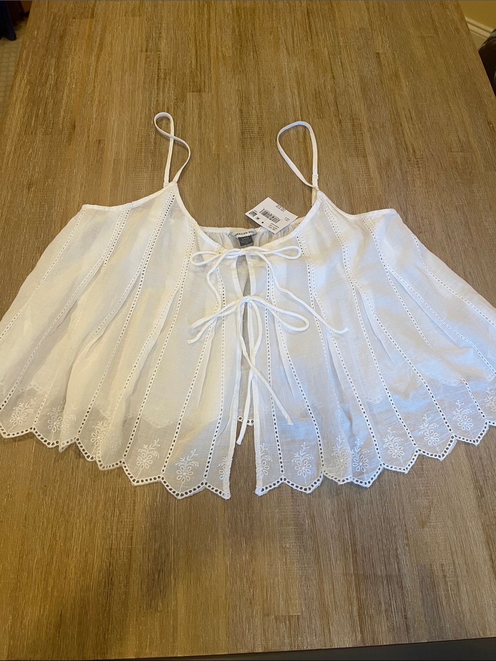 Aerie Tie Front Cami
